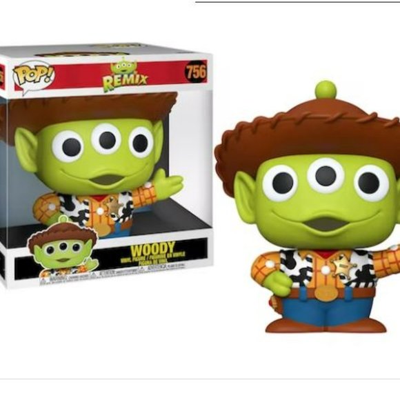 Funko Pop! Disney: Pixar Alien Remix - 10 Inch Alien as Woody Vinyl Figure